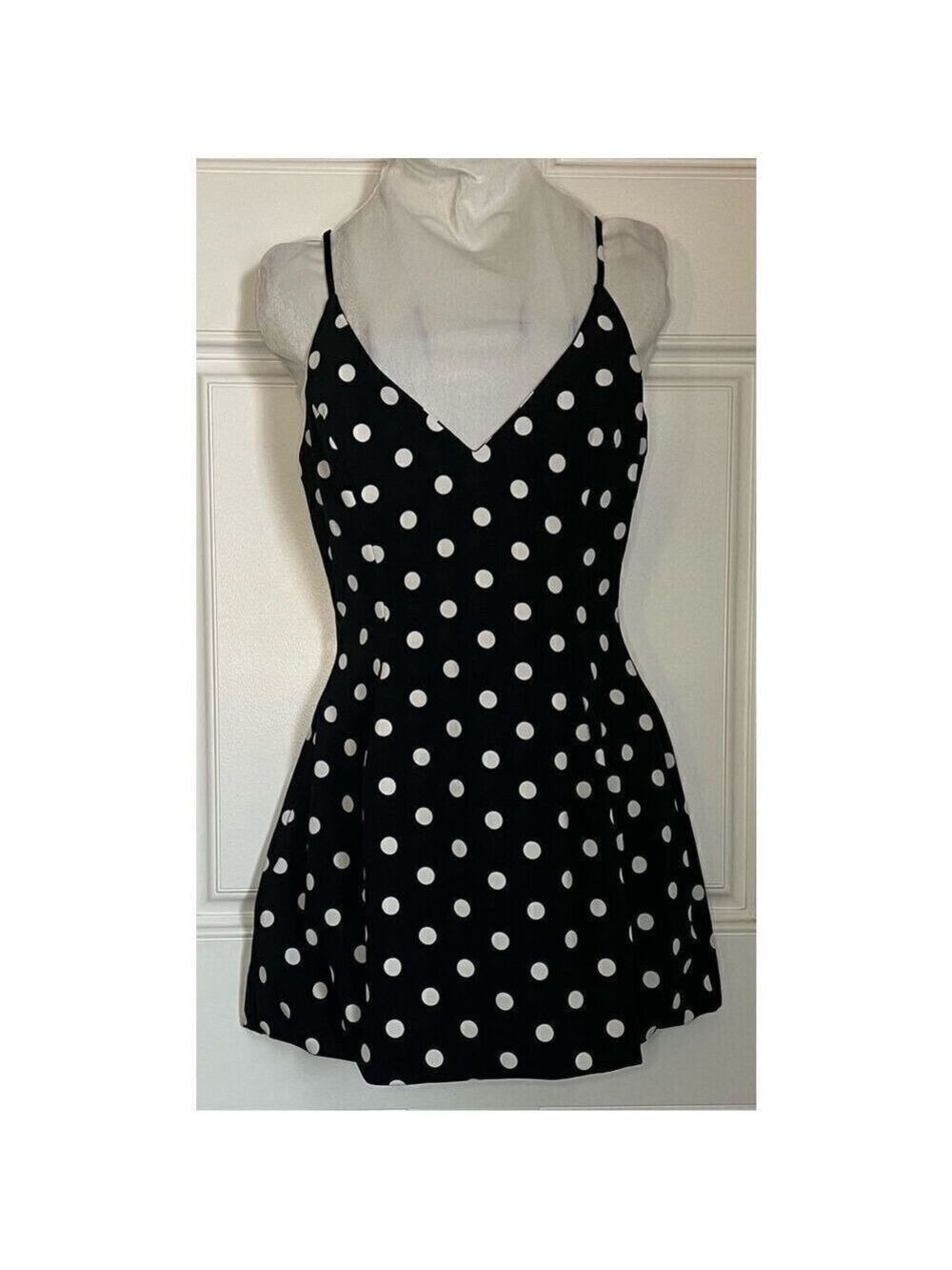 Lorette Polka Dot Dress (Sz Med)